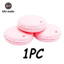 Load image into Gallery viewer, BPA Free Silicone Teethers Food Grade Tiny Rod DIY Teething Necklace Baby Shower Gifts Cartoon Animals Teether Let's Make 1pc