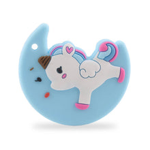 Load image into Gallery viewer, BPA Free Silicone Teethers Food Grade Tiny Rod DIY Teething Necklace Baby Shower Gifts Cartoon Animals Teether Let's Make 1pc