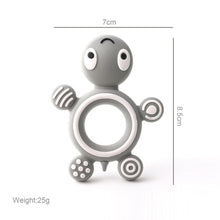 Load image into Gallery viewer, BPA Free Silicone Teethers Food Grade Tiny Rod DIY Teething Necklace Baby Shower Gifts Cartoon Animals Teether Let's Make 1pc