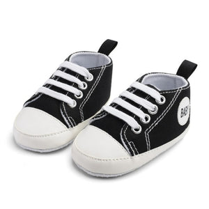 New Canvas Classic Sports Sneakers Newborn Baby Boys Girls First Walkers Shoes Infant Toddler Soft Sole Anti-slip Baby Shoes