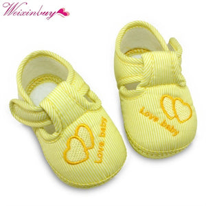 New Canvas Classic Sports Sneakers Newborn Baby Boys Girls First Walkers Shoes Infant Toddler Soft Sole Anti-slip Baby Shoes