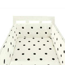 Load image into Gallery viewer, baby nursery Nordic Stars Design Baby Bed Thicken Bumper One-piece Crib Around Cushion Cot Protector Pillows Newborns Room Decor