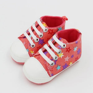 New Canvas Classic Sports Sneakers Newborn Baby Boys Girls First Walkers Shoes Infant Toddler Soft Sole Anti-slip Baby Shoes