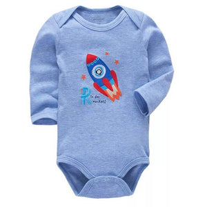 newborn bodysuit baby babies bebes clothes long sleeve cotton printing infant clothing 1pcs 0-24 Months