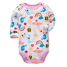 Load image into Gallery viewer, newborn bodysuit baby babies bebes clothes long sleeve cotton printing infant clothing 1pcs 0-24 Months