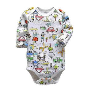 newborn bodysuit baby babies bebes clothes long sleeve cotton printing infant clothing 1pcs 0-24 Months