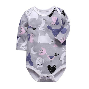 Newborn Bodysuit Baby Clothes Cotton Body Baby Long Sleeve Underwear Infant Boys Girls Clothing Baby's Sets