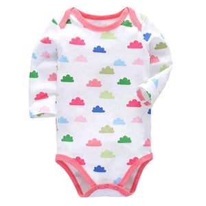 newborn bodysuit baby babies bebes clothes long sleeve cotton printing infant clothing 1pcs 0-24 Months