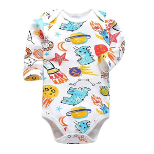 newborn bodysuit baby babies bebes clothes long sleeve cotton printing infant clothing 1pcs 0-24 Months