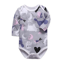 Load image into Gallery viewer, newborn bodysuit baby babies bebes clothes long sleeve cotton printing infant clothing 1pcs 0-24 Months