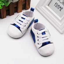 Load image into Gallery viewer, New Canvas Classic Sports Sneakers Newborn Baby Boys Girls First Walkers Shoes Infant Toddler Soft Sole Anti-slip Baby Shoes