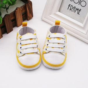 New Canvas Classic Sports Sneakers Newborn Baby Boys Girls First Walkers Shoes Infant Toddler Soft Sole Anti-slip Baby Shoes