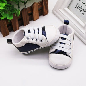 New Canvas Classic Sports Sneakers Newborn Baby Boys Girls First Walkers Shoes Infant Toddler Soft Sole Anti-slip Baby Shoes