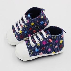 New Canvas Classic Sports Sneakers Newborn Baby Boys Girls First Walkers Shoes Infant Toddler Soft Sole Anti-slip Baby Shoes