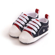 Load image into Gallery viewer, New Canvas Classic Sports Sneakers Newborn Baby Boys Girls First Walkers Shoes Infant Toddler Soft Sole Anti-slip Baby Shoes