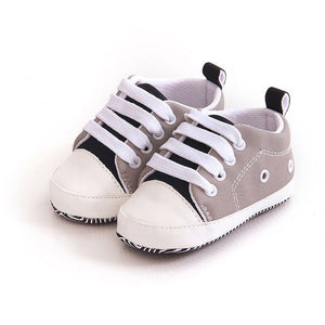 New Canvas Classic Sports Sneakers Newborn Baby Boys Girls First Walkers Shoes Infant Toddler Soft Sole Anti-slip Baby Shoes