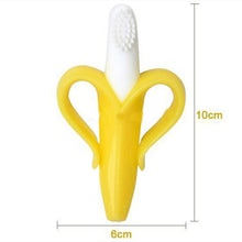 Load image into Gallery viewer, High Quality Silicone Toothbrush And Environmentally Safe Baby Teether Teething Ring Kids Teether Children Chewing