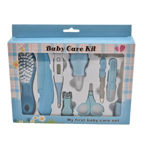 Baby Health Care Kit Newborn Kid Care Baby hygiene Kit Grooming Set Thermometer Clipper Scissor Kid Toiletries for Baby