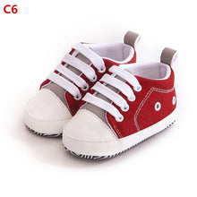 Load image into Gallery viewer, Baby Boy Shoes New Classic Canvas Newborn Baby shoes For Boy Prewalker First Walkers child kids shoes