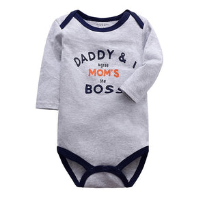 newborn bodysuit baby babies bebes clothes long sleeve cotton printing infant clothing 1pcs 0-24 Months