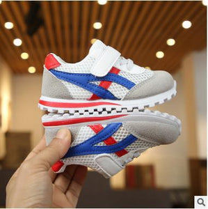 219 New children sports shoes for boys girls baby toddler kids flats sneakers fashion casual infant soft shoe