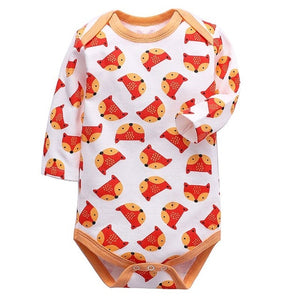 Newborn Bodysuit Baby Clothes Cotton Body Baby Long Sleeve Underwear Infant Boys Girls Clothing Baby's Sets