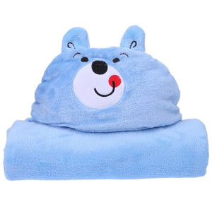 Baby Blankets Newborn Cute Big Rabbit Ear Blanket Soft Warm Knitted Swaddle Kids Bath Towel Baby Toddler Bedding Blankets