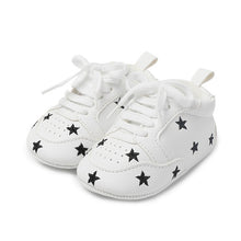 Load image into Gallery viewer, Baby Shoes Letter Printed Soft Bottom Footwear Heart-shaped 0-18M Newborn First Walker