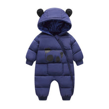 Load image into Gallery viewer, Baby Boy Girl Clothes 2019 New Born Winter Hooded Rompers Thick Cotton Outfit Newborn Jumpsuit Children Costume Toddler Romper