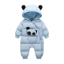 Load image into Gallery viewer, Baby Boy Girl Clothes 2019 New Born Winter Hooded Rompers Thick Cotton Outfit Newborn Jumpsuit Children Costume Toddler Romper