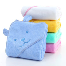 Load image into Gallery viewer, Baby Towel Newborn Bath Comfortable Soft Baby Hooded Bathrobe Cute Animal Beach Cotton Towel kids Babies Blanket