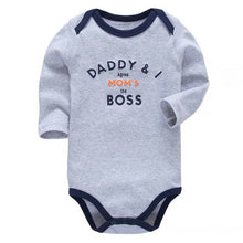 Load image into Gallery viewer, Newborn Bodysuit Baby Clothes Cotton Body Baby Long Sleeve Underwear Infant Boys Girls Clothing Baby&#39;s Sets