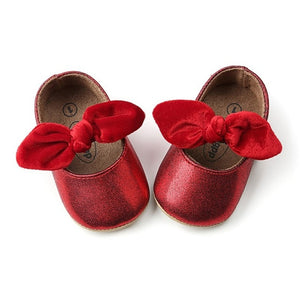 New Baby Girl Shoes Lace PU Leather Princess Baby Crown Shoes First Walkers Newborn Moccasins For Girls