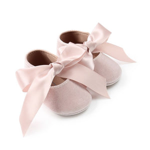 New Baby Girl Shoes Lace PU Leather Princess Baby Crown Shoes First Walkers Newborn Moccasins For Girls