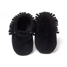 Load image into Gallery viewer, New Baby Girl Shoes Lace PU Leather Princess Baby Crown Shoes First Walkers Newborn Moccasins For Girls