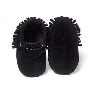 New Baby Girl Shoes Lace PU Leather Princess Baby Crown Shoes First Walkers Newborn Moccasins For Girls